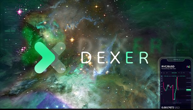 DEXER brand graphic